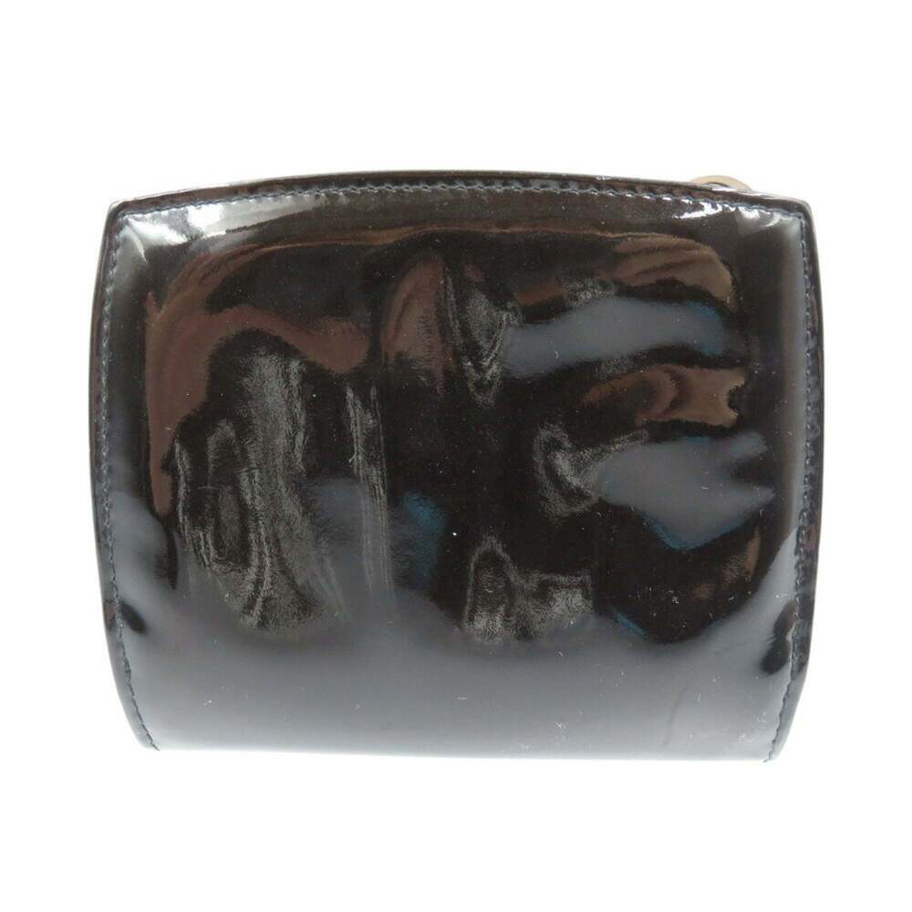 CHANEL Black Leather Logo Wallet - Picture 3 of 8